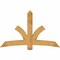 Ekena Millwork Davenport Rough Sawn Timber Gable Bracket, Western Red Cedar, 72"W x 45"H x 6"D x 6"F, 15/12 Pitch GBW072X45X0606DAV00RWR - alternate 1